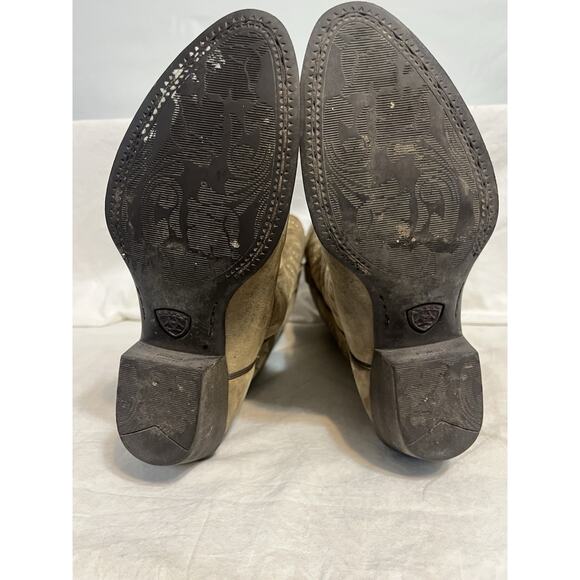 ARIAT AMMORETTE BROWN ROUND TOE WESTERN COWGIRL BOOT 10017332 WOMENS 6B - Picture 6 of 12